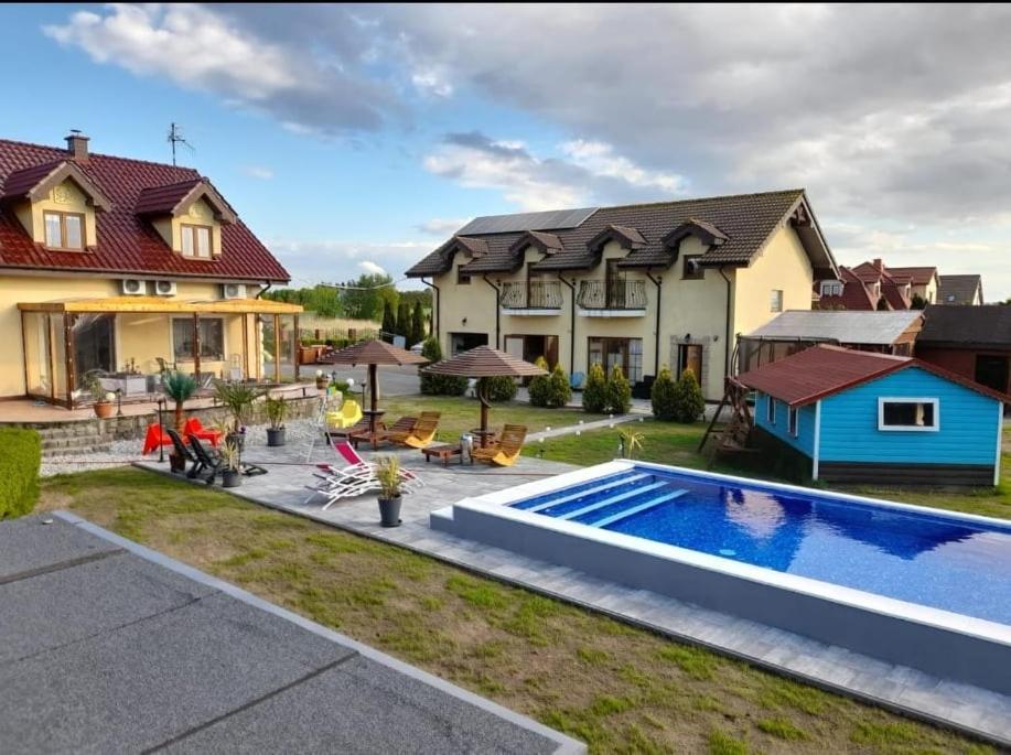 Dom Goscinny Vollare Ujście-Darłowskie Exteriör bild
